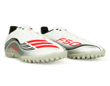 adidas Men's F50 Club Messi TF White/Red/Silver Together