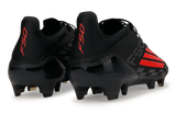adidas Men's F50 Elite FG Black/White/Red Rear