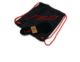 adidas Men's F50 Elite FG Black/White/Red Shoebag