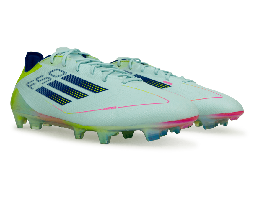 adidas Men's F50 Elite FG Blue/Semi Lucid – Azteca Soccer