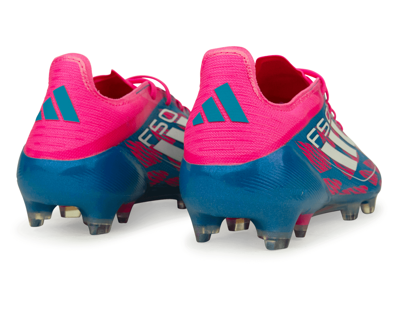 adidas Men's F50 Elite FG Blue/White/Pink – Azteca Soccer