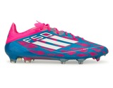 adidas Men's F50 Elite FG Blue/White/Pink