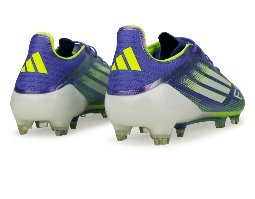 adidas Men's F50 Elite FG Purple/White/Lemon – Azteca Soccer