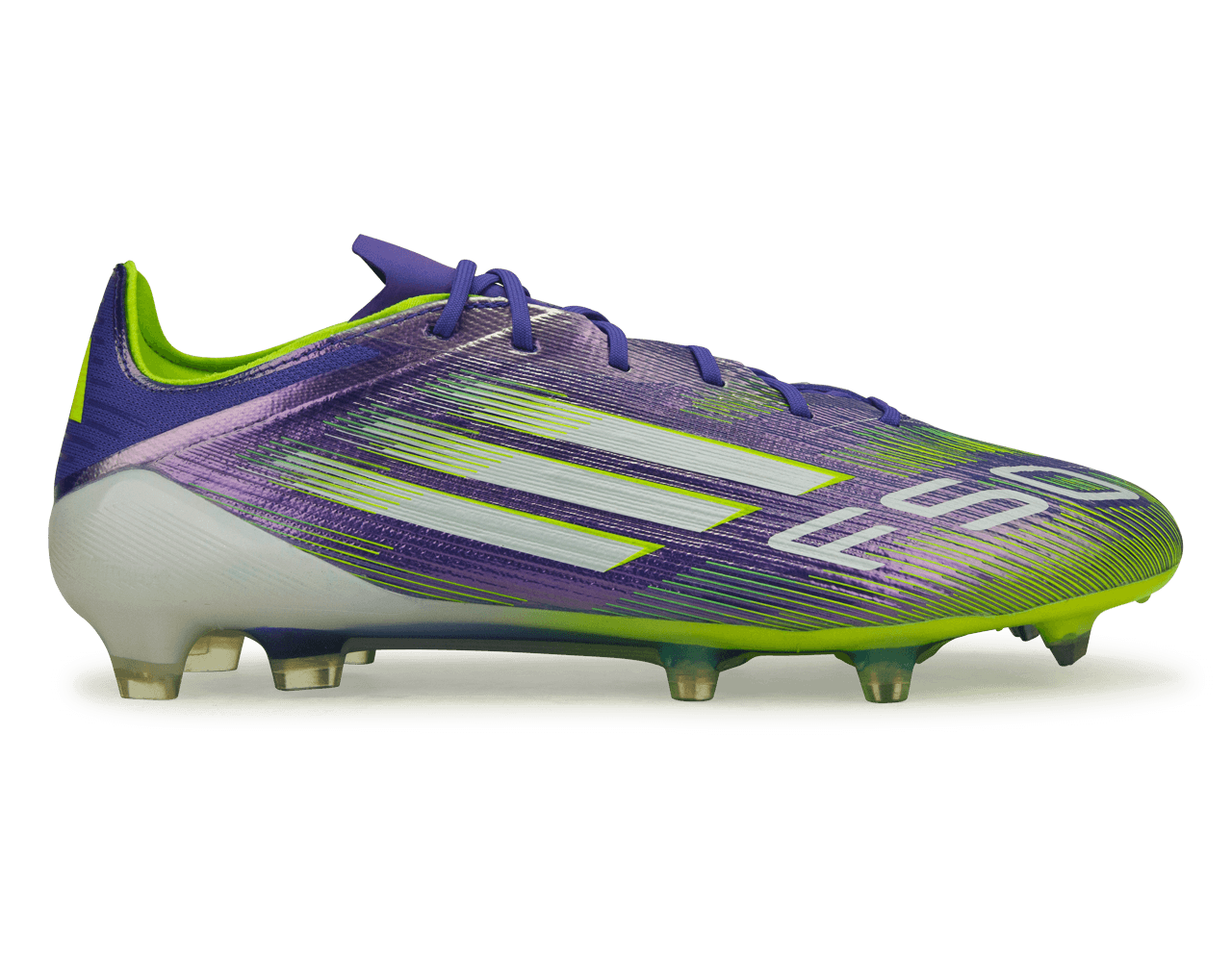 adidas Men's F50 Elite FG Purple/White/Lemon – Azteca Soccer