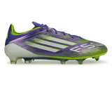 adidas Men's F50 Elite FG Purple/White/Lemon