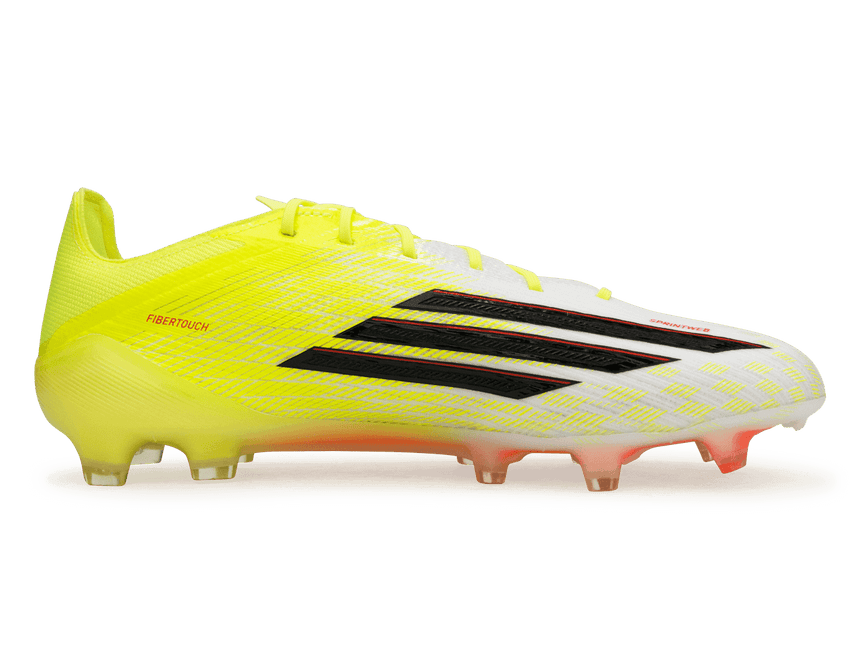 adidas Men's F50 Elite FG Solar Yellow/Black/Red Side