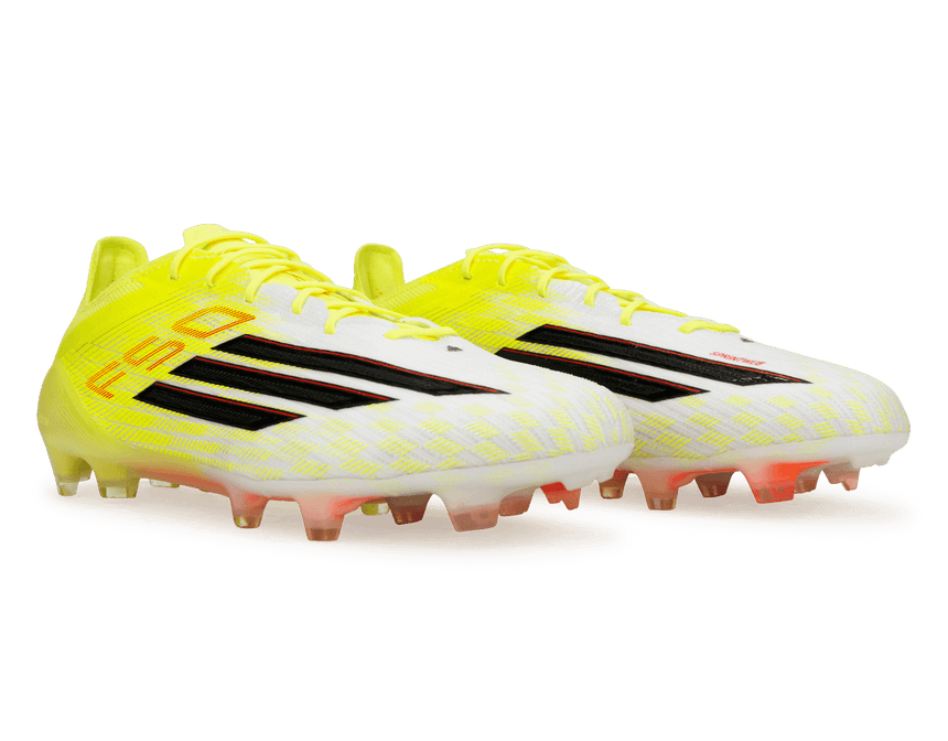 adidas Men's F50 Elite FG Solar Yellow/Black/Red Together