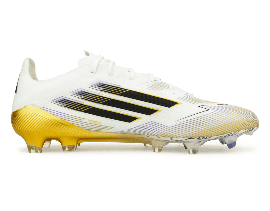 adidas Men's F50 Elite FG White/Black/Gold – Azteca Soccer