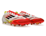 adidas Men's F50 Elite FG White/Black/Yellow Together