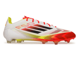 adidas Men's F50 Elite FG White/Black/Yellow