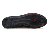 adidas Men's F50 Elite Laceless FG Black/White/Red Sole
