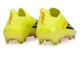 adidas Men's F50 Elite LL FG Solar Yellow/Black/Red Rear