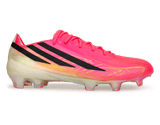 adidas Men's F50 Hyperfast Elite FG Soccer Cleats Pink/Black