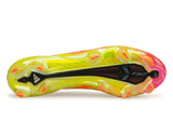 adidas Men's F50 Hyperfast Elite FG Soccer Cleats Yellow Black Pink Sole