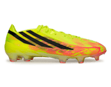 adidas Men's F50 Hyperfast Elite FG Soccer Cleats Yellow Black Pink
