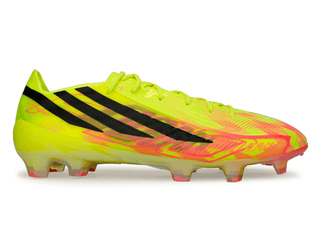 adidas Men's F50 Hyperfast Elite FG Soccer Cleats Yellow Black Pink