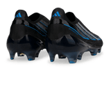 adidas Men's F50 Hyperfast Elite Laceless FG Black Heel