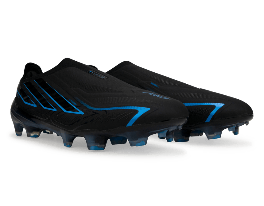 adidas Men's F50 Hyperfast Elite Laceless FG Black Pair