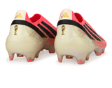 adidas Men's F50 Hyperfast Elite Laceless FG Soccer CleatsSolar Red/Black Heel