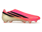 adidas Men's F50 Hyperfast Elite Laceless FG Soccer CleatsSolar Red/Black Side