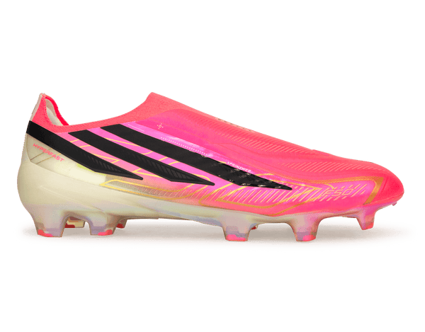 adidas Men's F50 Hyperfast Elite Laceless FG Soccer CleatsSolar