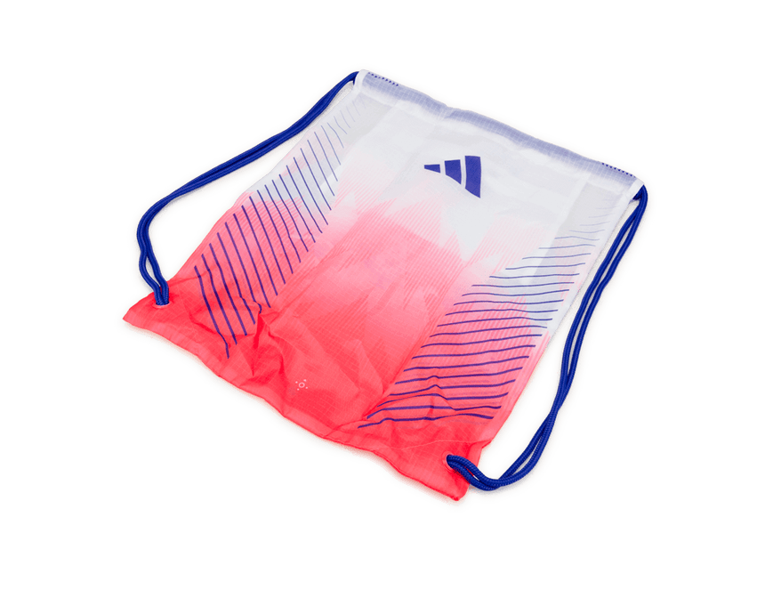 adidas Men's F50 Hyperfast Evo FG White/Solar Purple Shoe Bag