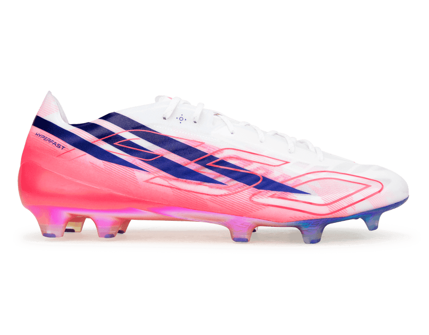 adidas Men's F50 Hyperfast Evo FG White/Solar Purple
