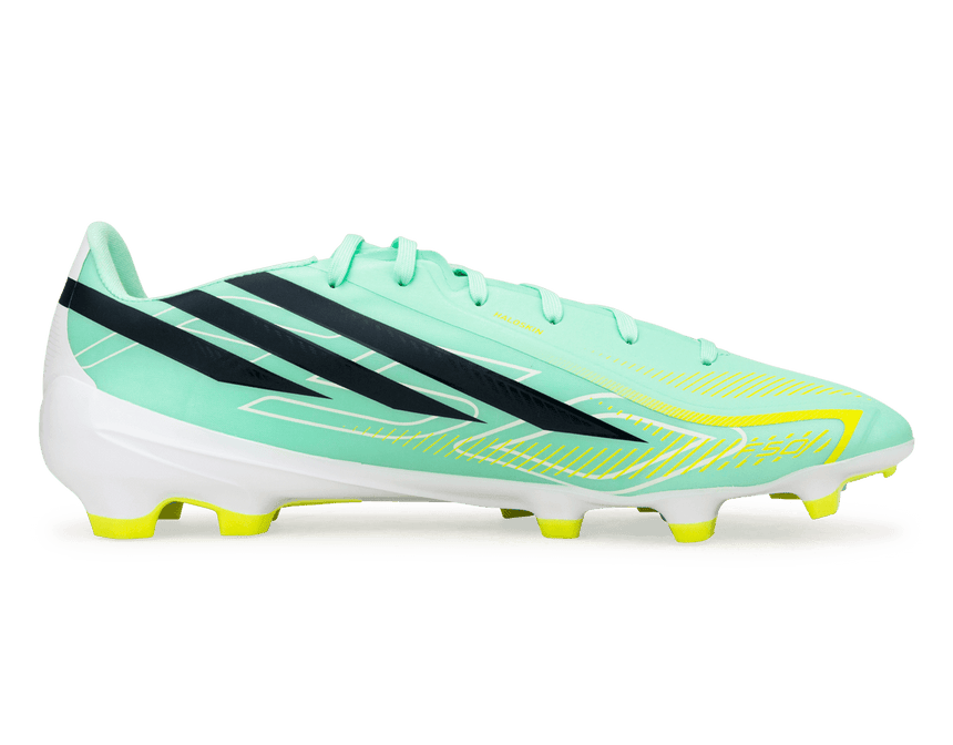 adidas Men's F50 Hyperfast League FG Black/Mint Side