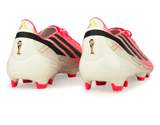 adidas Men's F50 Hyperfast League FG Soccer Cleats Solar Red/Black Heel