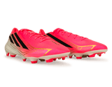 adidas Men's F50 Hyperfast League FG Soccer Cleats Solar Red/Black Together