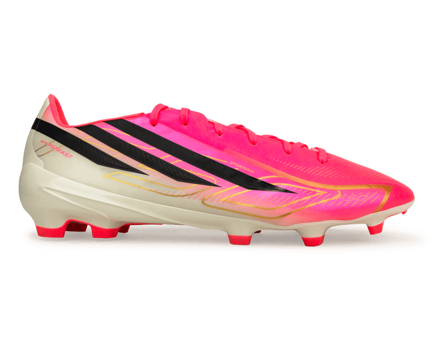 adidas Men's F50 Hyperfast League FG Soccer Cleats Solar Red/Black Sole