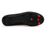 adidas Men's F50 League FG/MG Black/Red/White Sole