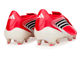adidas Men's F50 Messi Elite FG Black/Lucid Red Heel
