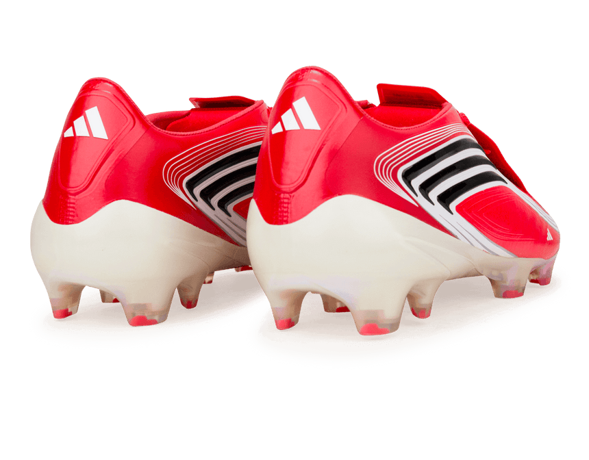 adidas Men's F50 Messi Elite FG Black/Lucid Red Heel