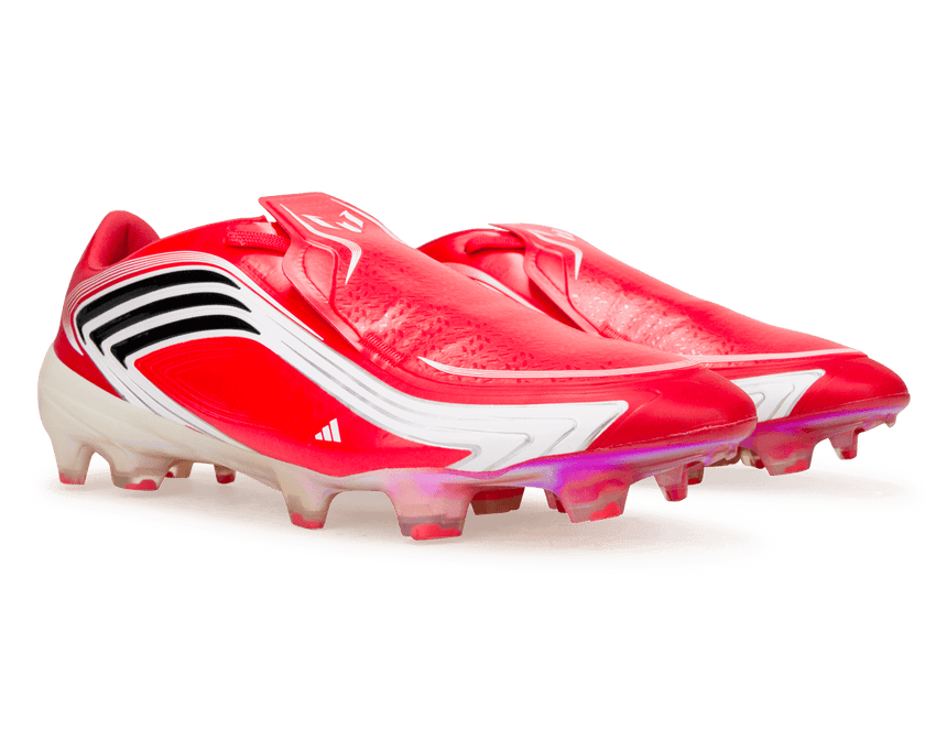 adidas Men's F50 Messi Elite FG Black/Lucid Red Pair
