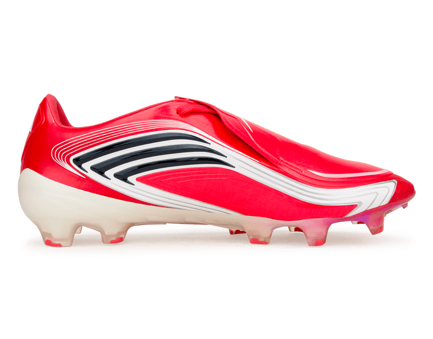 adidas Men's F50 Messi Elite FG Black/Lucid Red Side