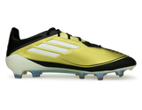 adidas Men's F50 Elite Messi FG Gold/Black/White – Azteca Soccer adidas Men's F50 Elite Messi FG Gold/Black/White – Azteca Soccer