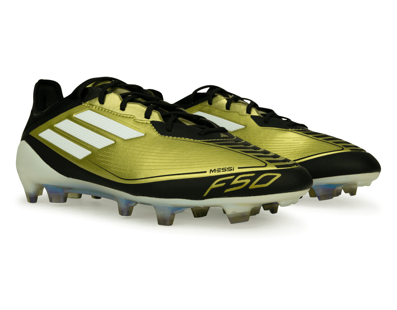 adidas Men's F50 Elite Messi FG Gold/Black/White – Azteca Soccer