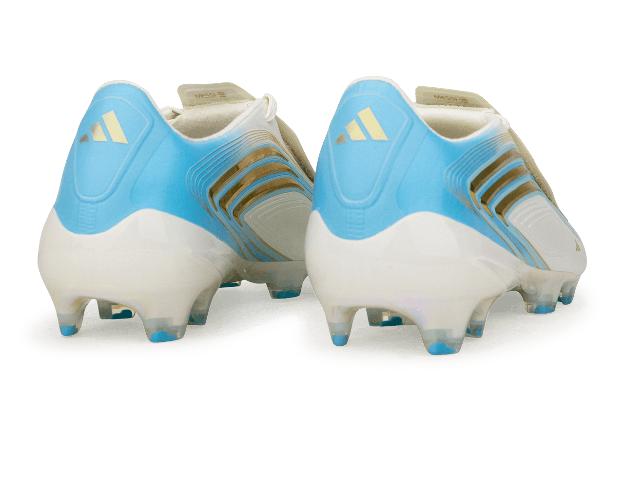 adidas Men's F50 Messi Elite FG Ivory/Sea Blue/Ice Blue – Azteca