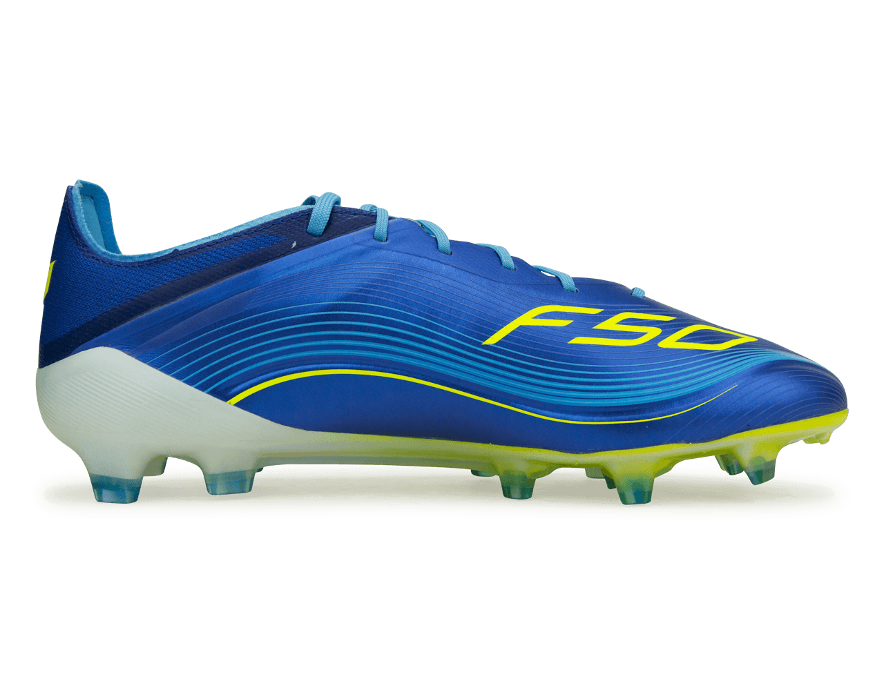 adidas Men's Messi F50 Elite FG Sea Blue/Solar Yellow – Azteca Soccer