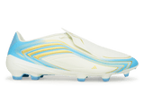 adidas Men's F50 Messi League FG Ivory/Sea Blue/Ice Blue