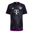 adidas Men's FC Bayern Munich 2023/24 Authentic Away Jersey Black/Purple Front