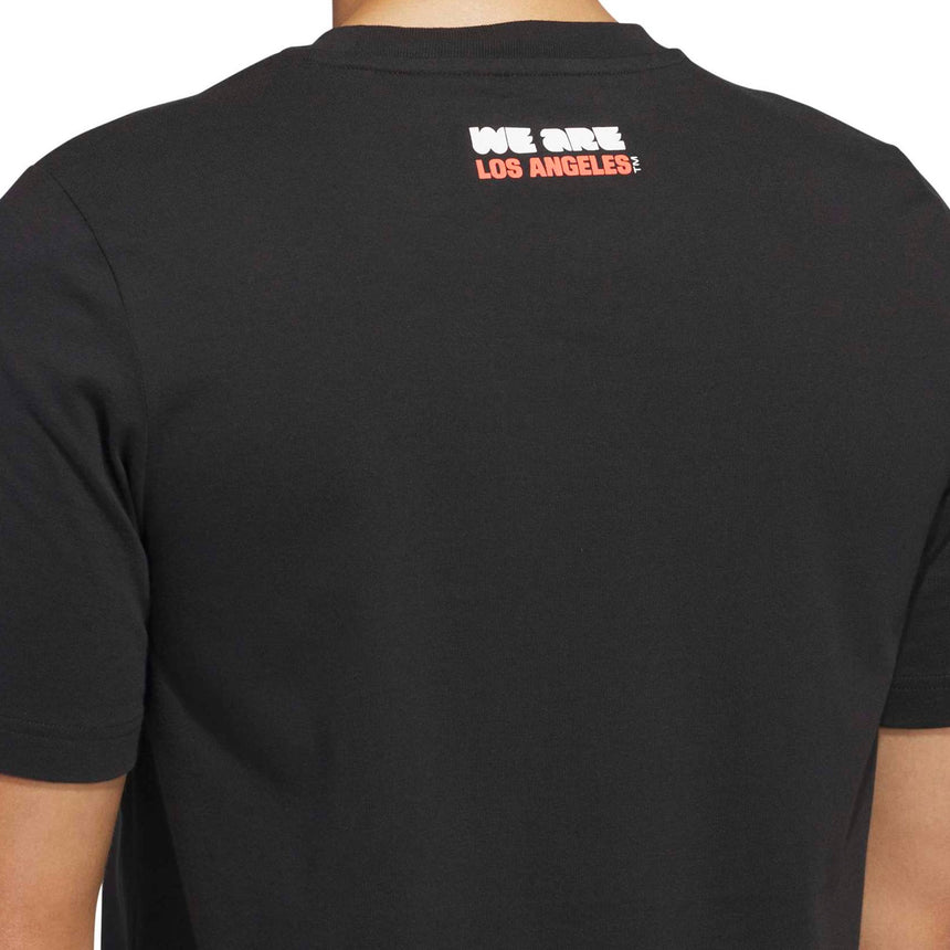 adidas Men's FIFA World Cup 2026 Host city Los Angeles Graphic Tee Black Neck