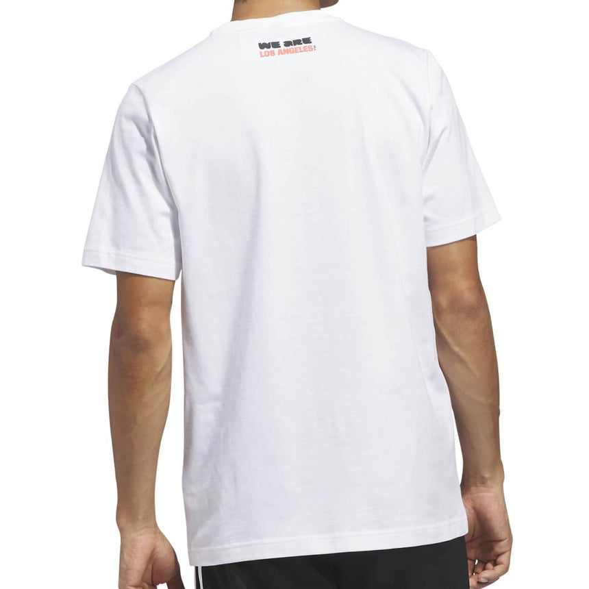 adidas Men's FIFA World Cup 2026 Host City Los Angeles Graphic Tee White Back