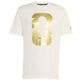 adidas Men's FIFA World Cup 2026 Official Emblem Tee White Front
