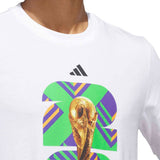 adidas Men's FIFA World Cup 26 Host City Mexico City Graphic Tee White Crest