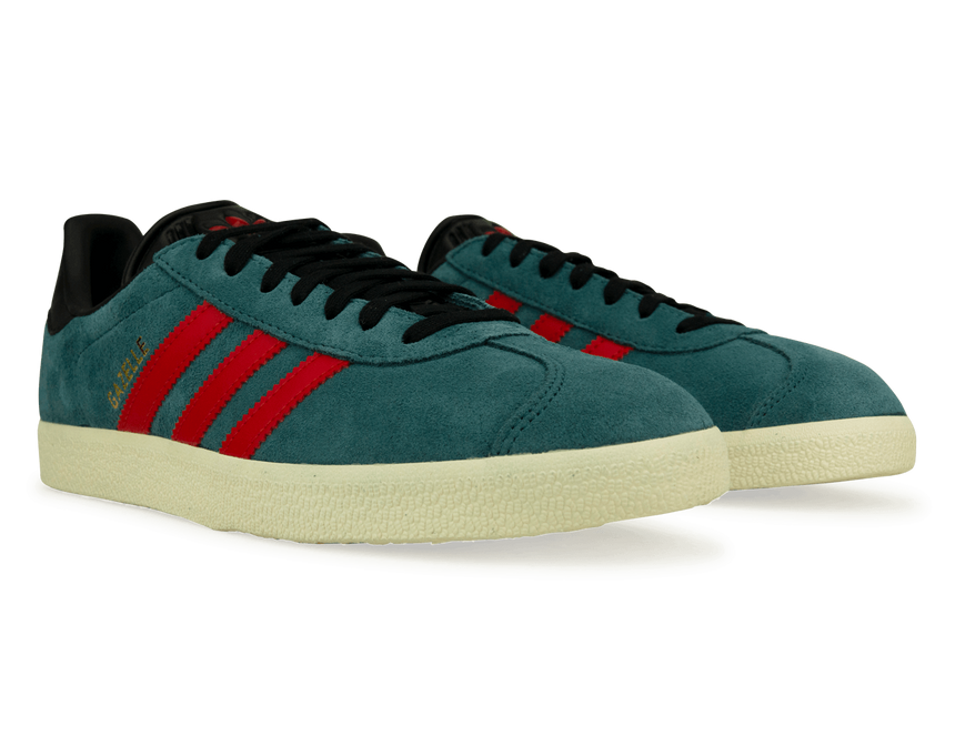 adidas Men's Gazelle MLS Galaxy Virdia/Red Together