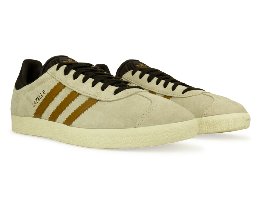 adidas Men's Gazelle MLS LAFC Linen/Gold Ochre Together