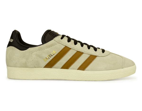 adidas Men's Gazelle MLS LAFC Linen/Gold Ochre, 11.5