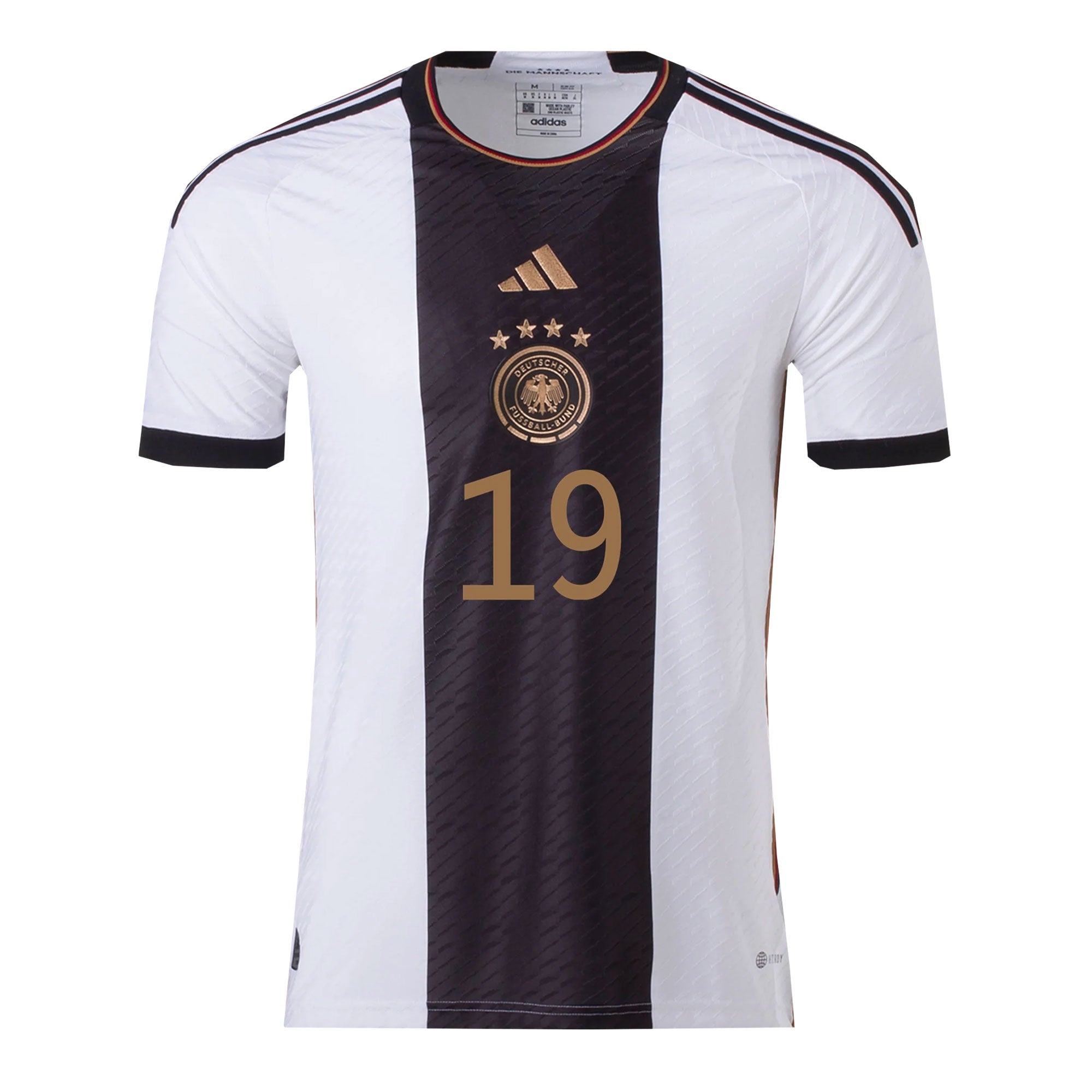 adidas Germany Men's Home Authentic 2022/23 Soccer Jersey w/ Sane